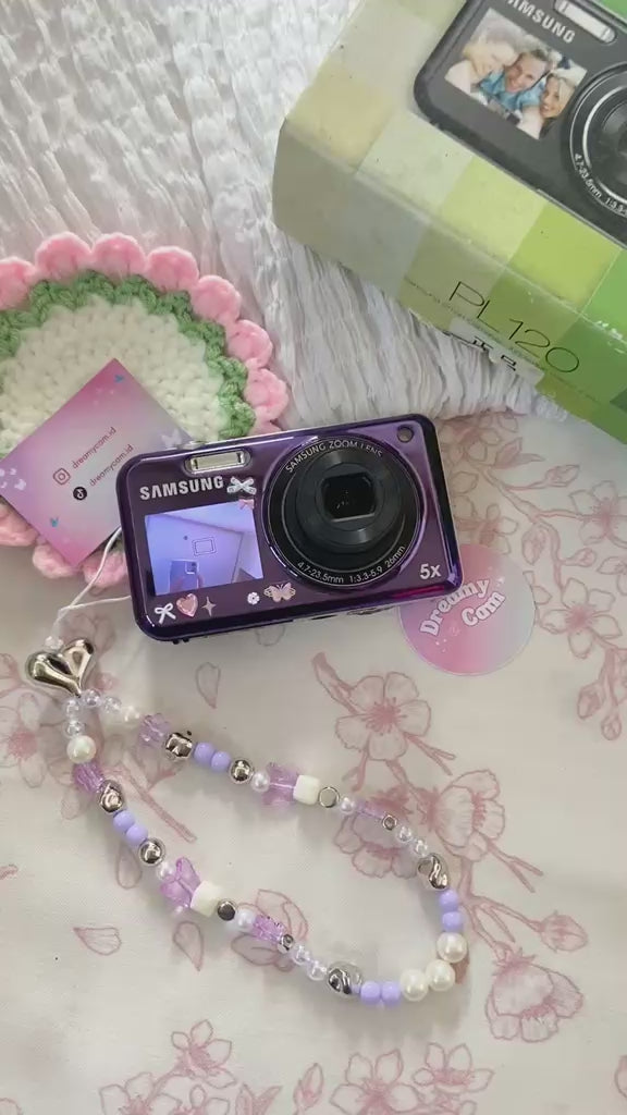 Samsung PL120 (dual screen) purple | Digital Camera CCD Digicam