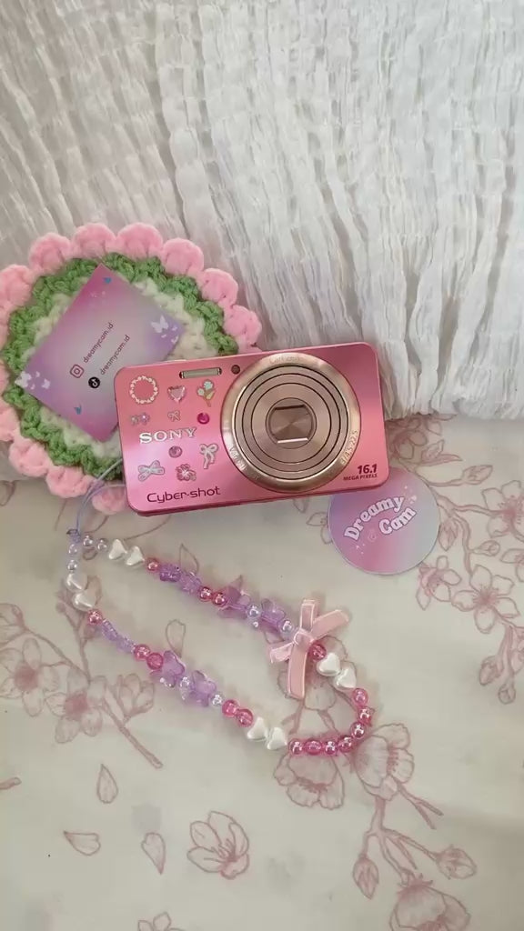 Sony Cybershot W570 pink | Digital Camera CCD Digicam