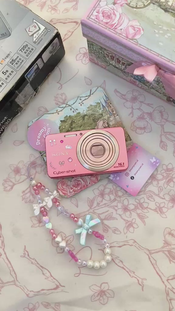 Sony Cybershot W630 in pink | Digital Camera CCD Digicam