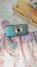 Canon Powershot A2400 IS Soft Blue with Original Box | Digital Camera CCD Digicam