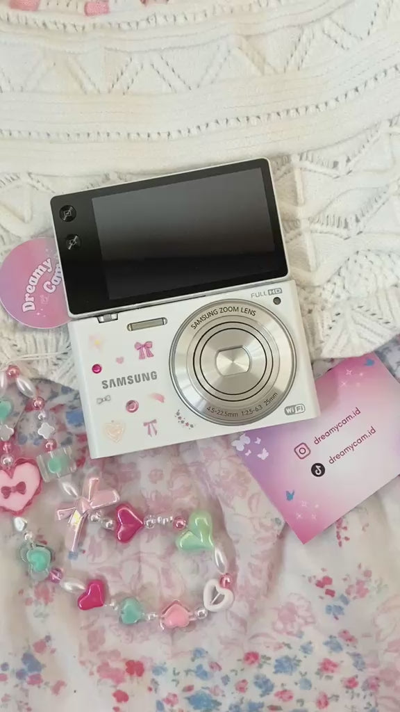 Samsung MV900F Flip Screen WIFI White | Digital Camera CCD Digicam