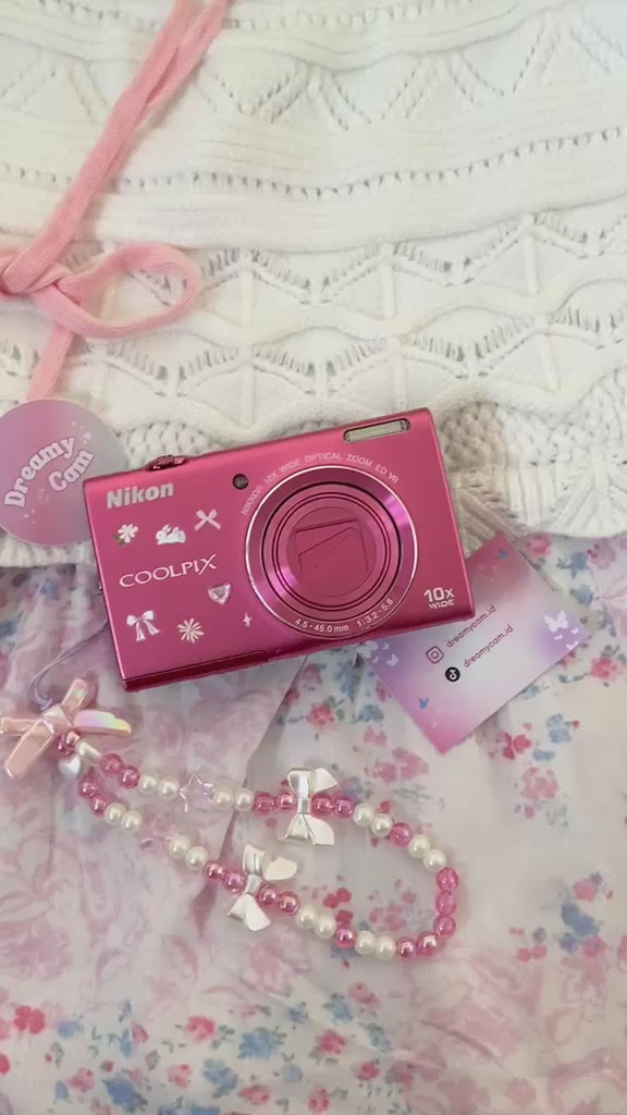 Nikon Coolpix S6200 Pink | Digital Camera CCD Digicam