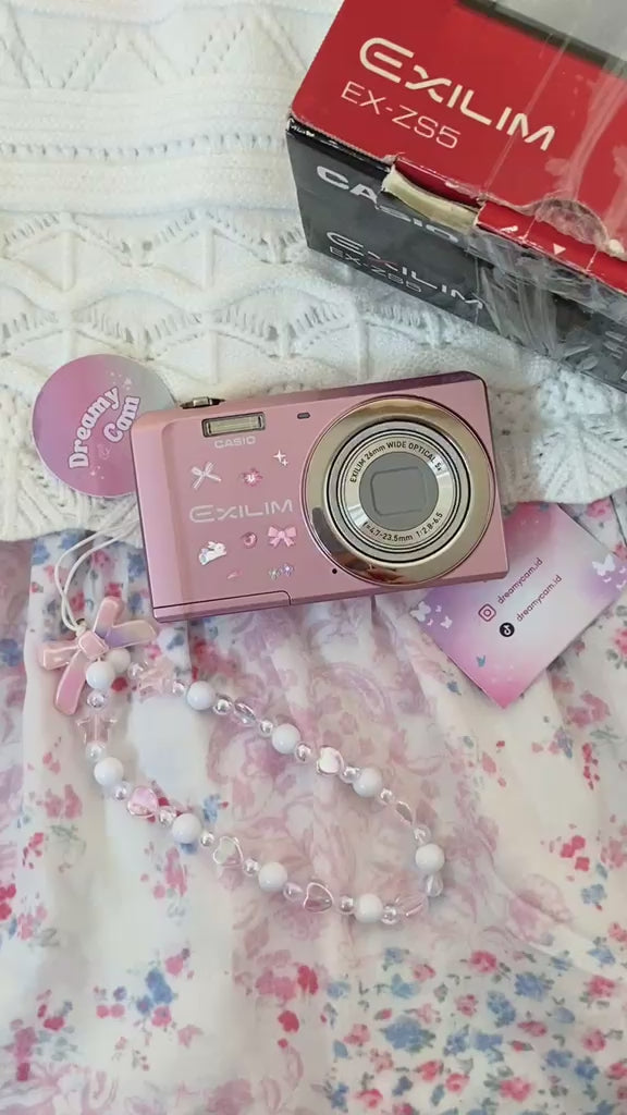 Casio Exilim ZS5 Pink with box | Digital Camera CCD Digicam
