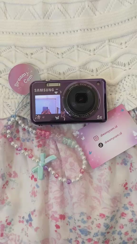 Samsung PL120 Purple Dual Screen | Digital Camera CCD Digicam Compact