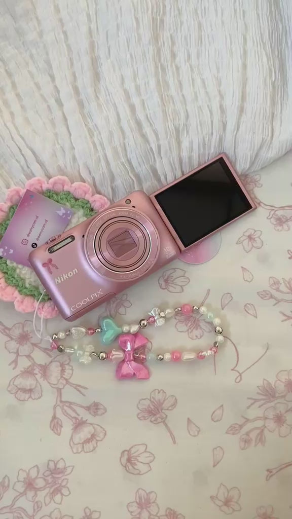 Nikon Coolpix S6600 (flip screen + wifi) in pink  | Digital Camera CCD Digicam