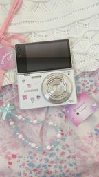 Samsung MV900F Flip Digital Camera in White | CCD Digicam