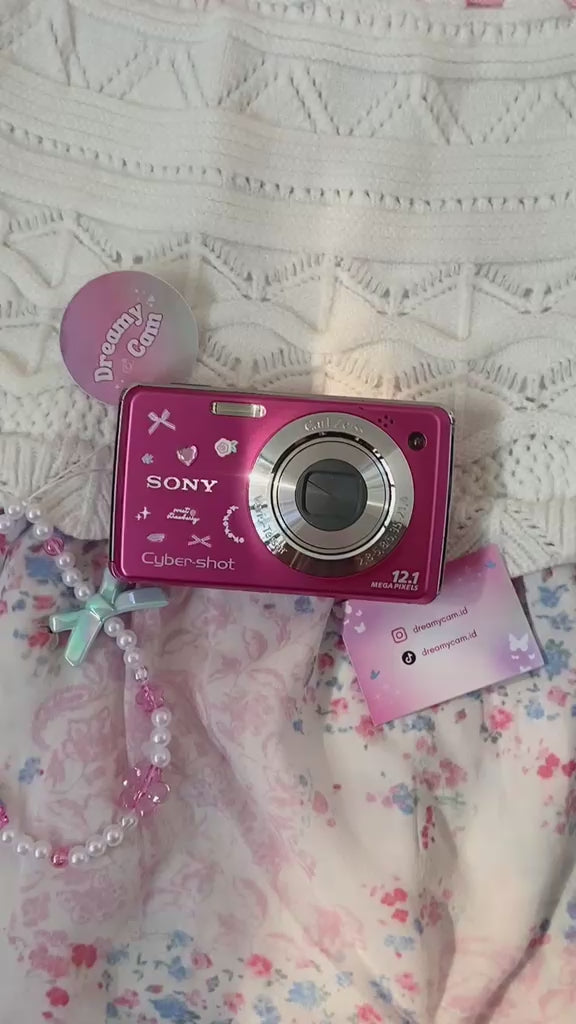 Sony Cybershot DSC-W220 Pink | Digital Camera CCD Digicam
