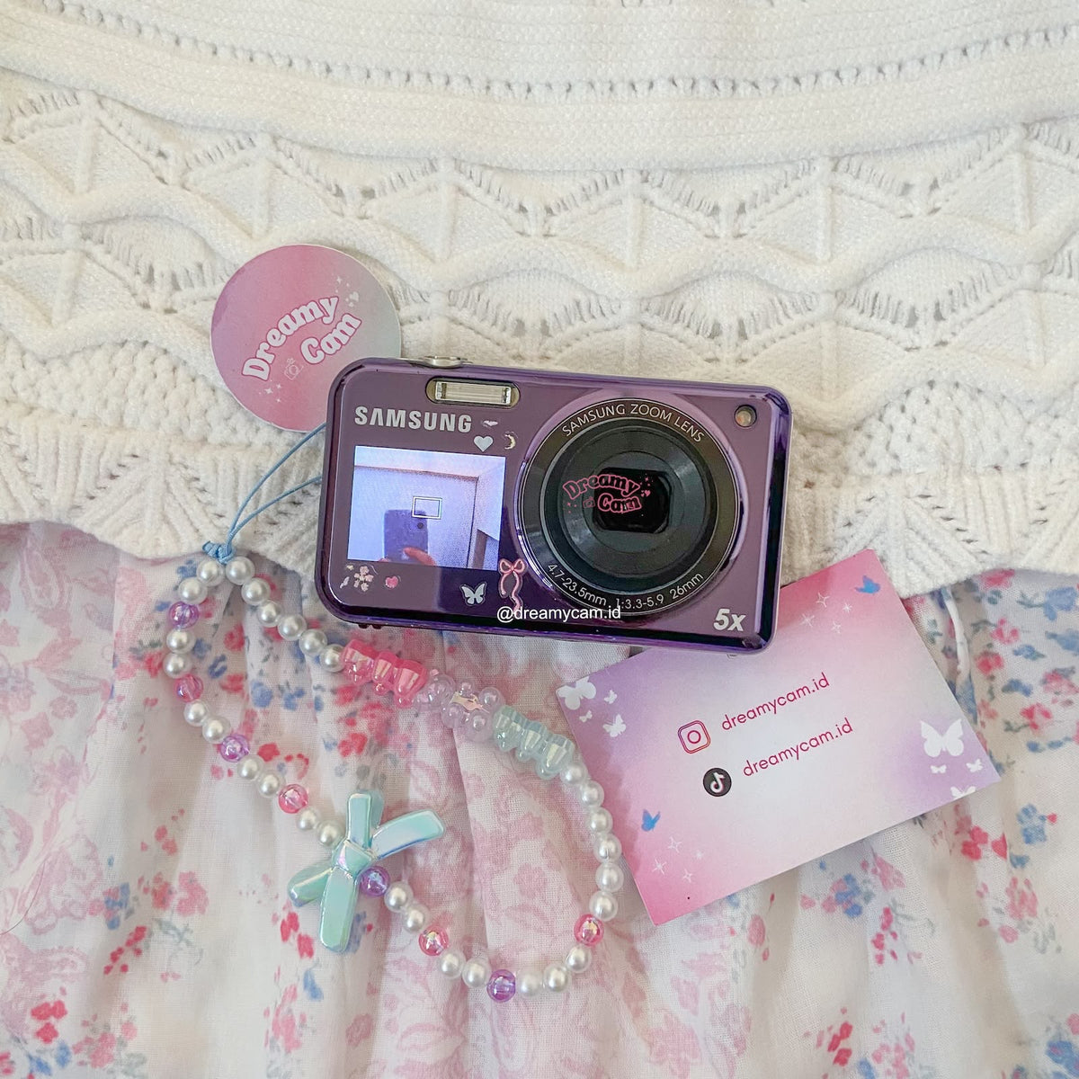 Samsung PL120 Purple Dual Screen | Digital Camera CCD Digicam Compact