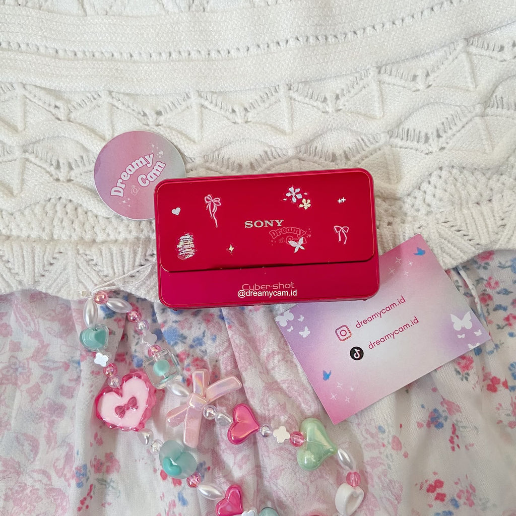 Sony Cybershot DSC-T110 Red | Digital Camera CCD Digicam Compact Slide