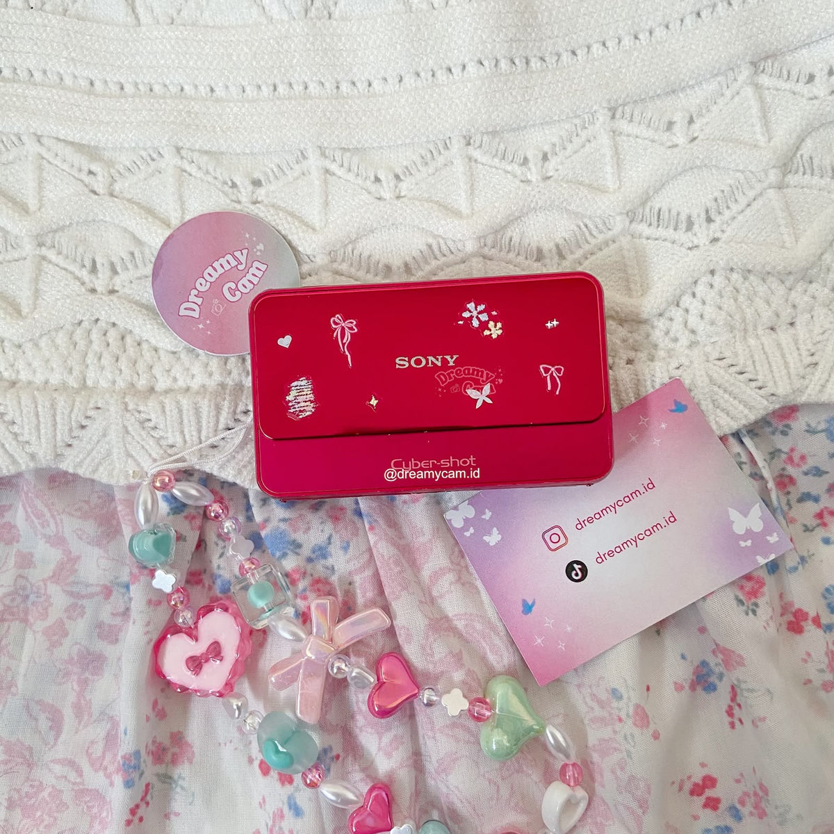 Sony Cybershot DSC-T110 Red | Digital Camera CCD Digicam Compact Slide