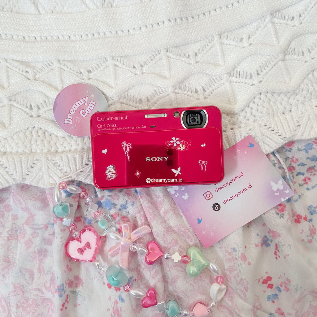 Sony Cybershot DSC-T110 Red | Digital Camera CCD Digicam Compact Slide