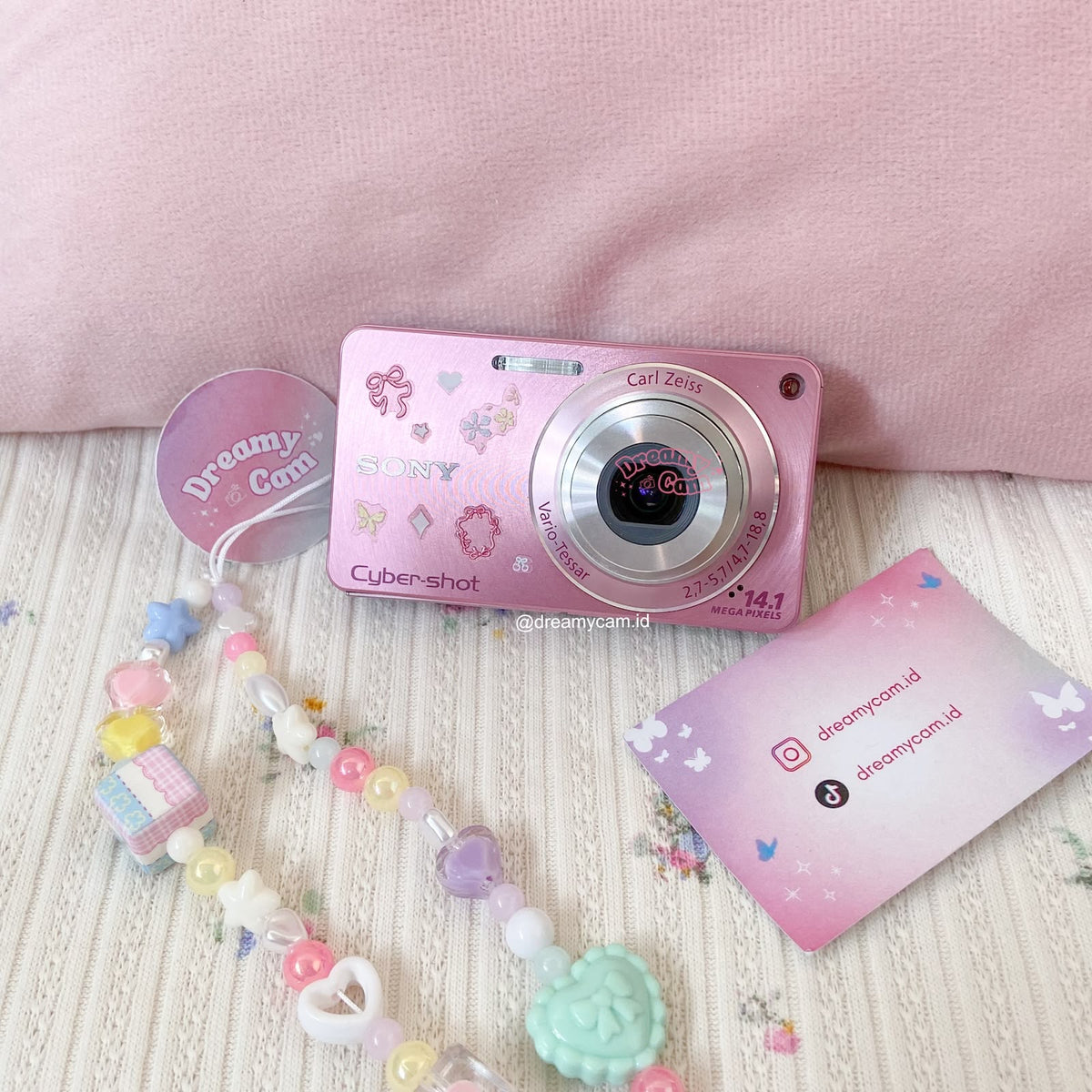 Sony Cybershot DSC-W350 Pink | Digital Camera CCD Digicam Compact