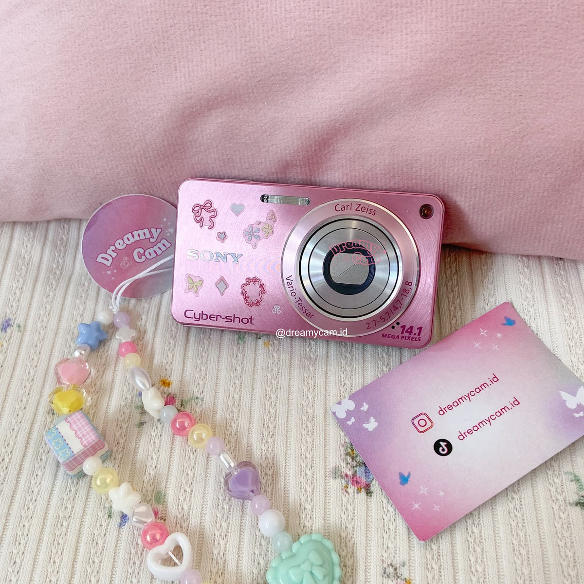 Sony Cybershot DSC-W350 Pink | Digital Camera CCD Digicam Compact