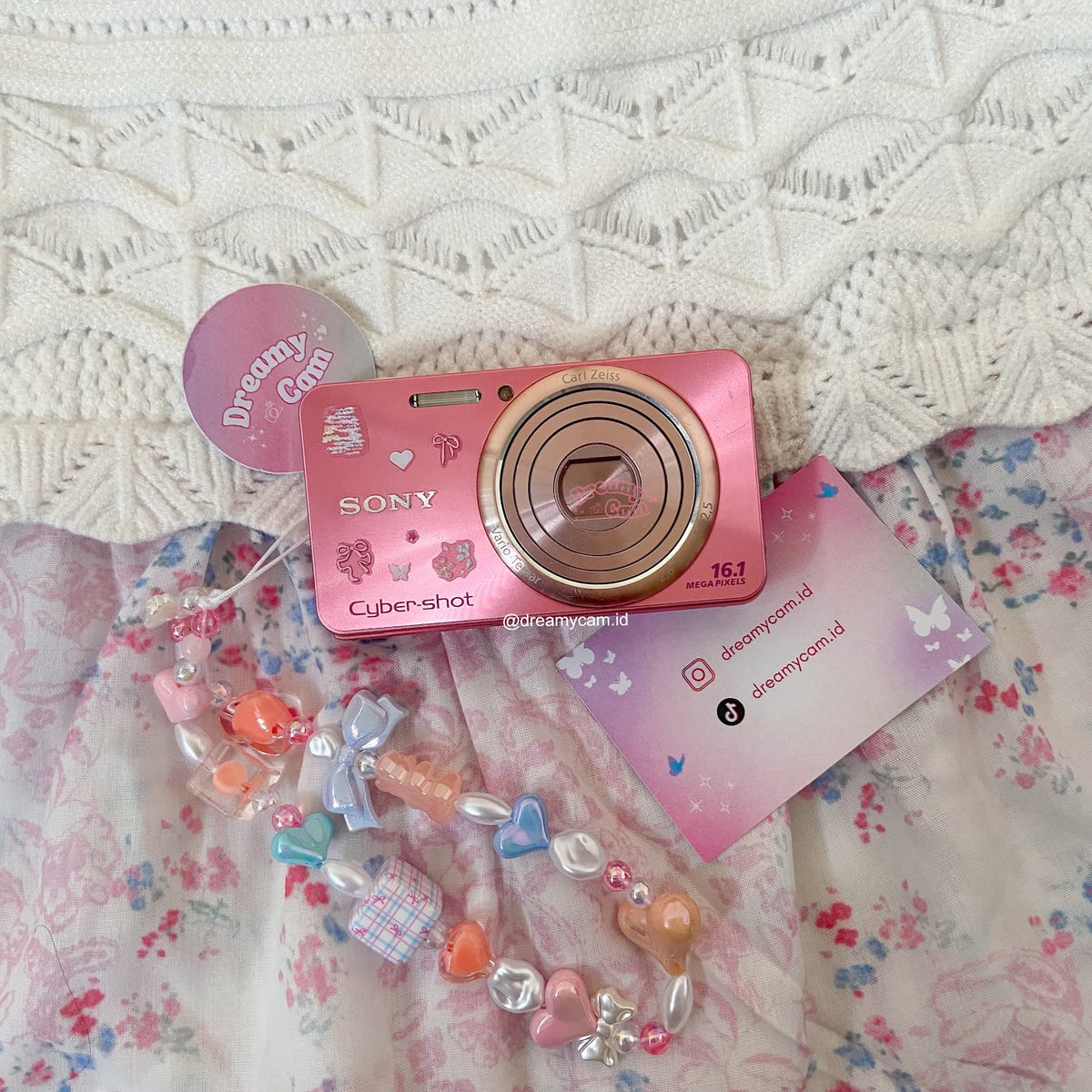 Sony Cybershot DSC-W570 Pink | Digital Camera CCD Digicam Compact