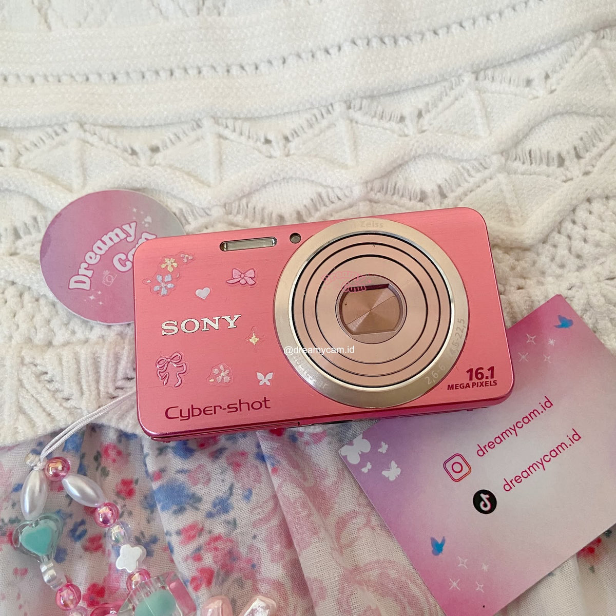 Sony Cybershot DSC-W630 Pink | Digital Camera CCD Digicam Compact