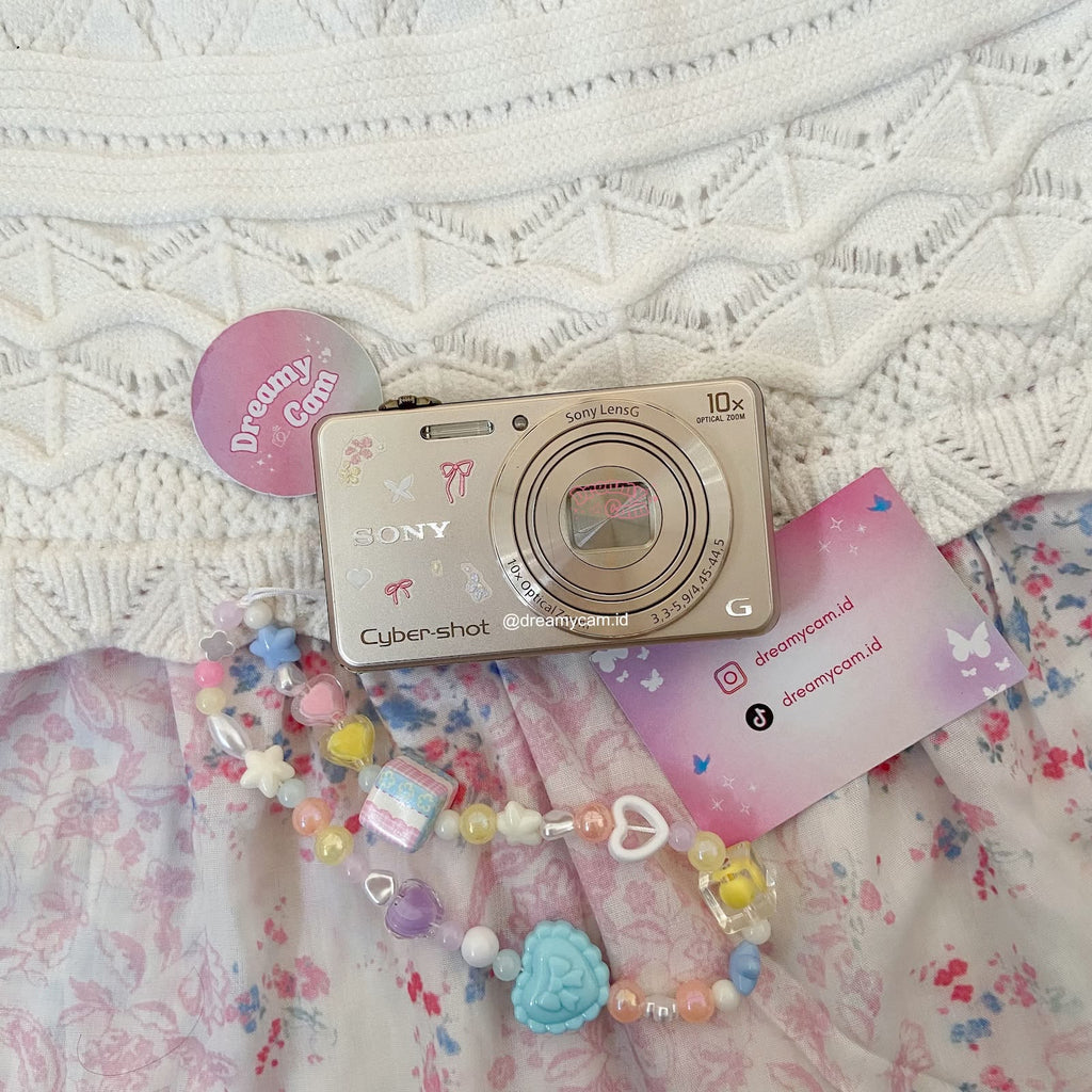 Sony Cybershot DSC-WX220 Champagne Gold | Digital Camera CCD Digicam Compact