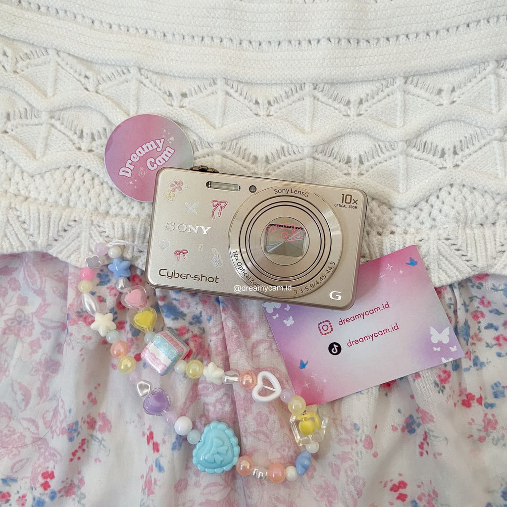 Sony Cybershot DSC-WX220 Champagne Gold | Digital Camera CCD Digicam Compact