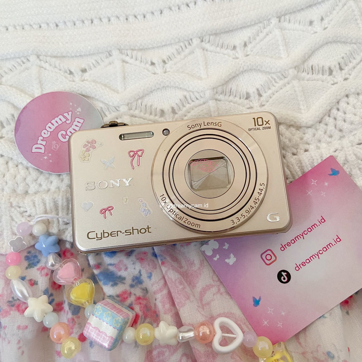 Sony Cybershot DSC-WX220 Champagne Gold | Digital Camera CCD Digicam Compact