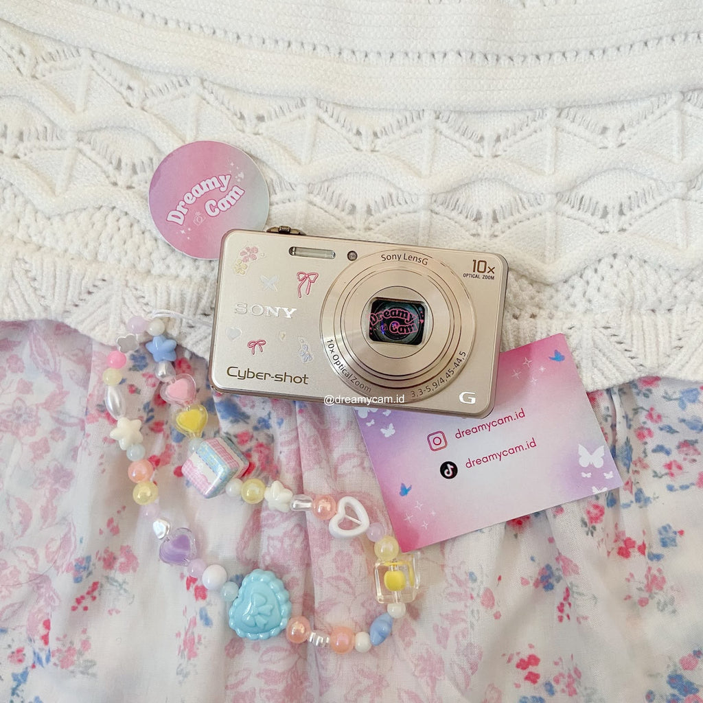 Sony Cybershot DSC-WX220 Champagne Gold | Digital Camera CCD Digicam Compact