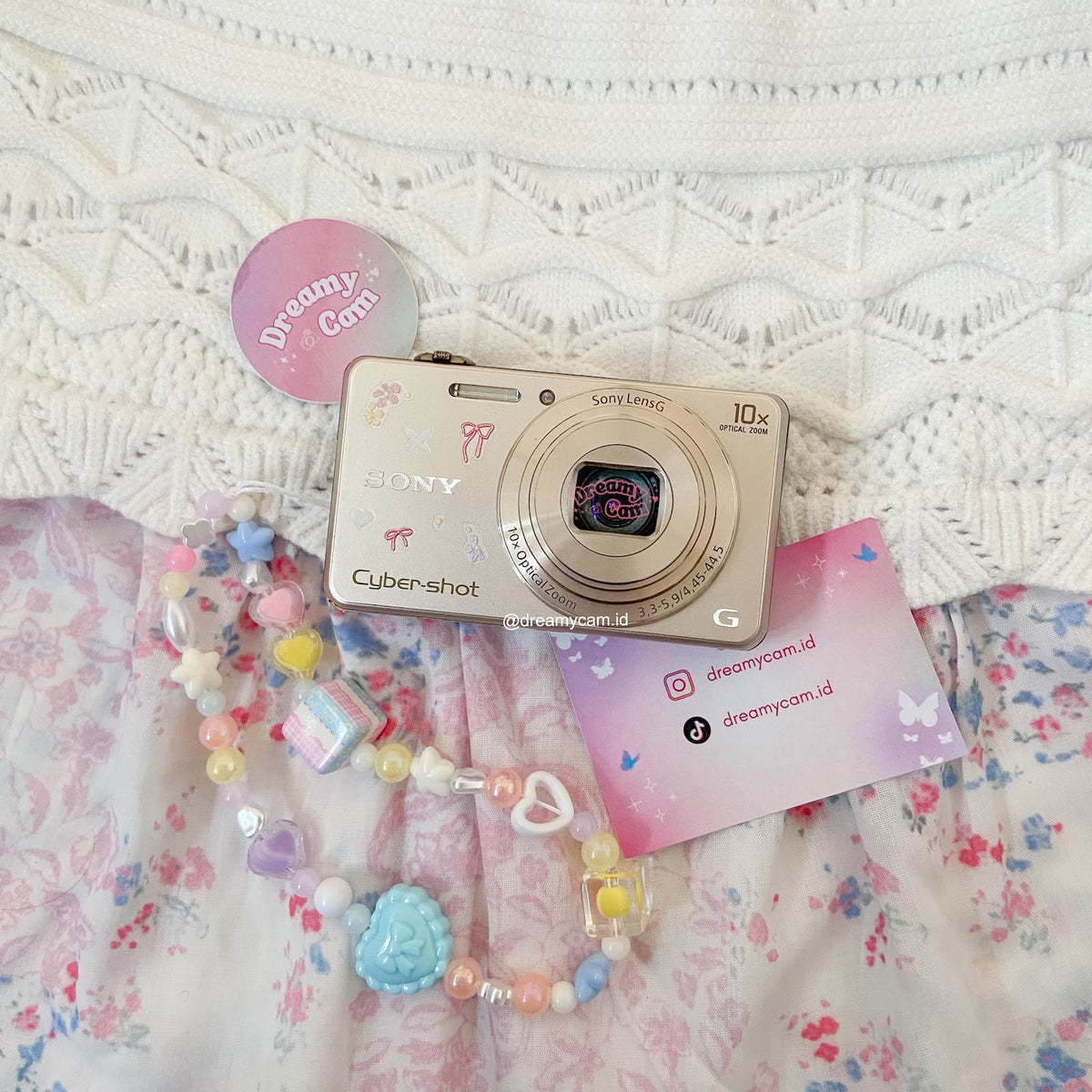 Sony Cybershot DSC-WX220 Champagne Gold | Digital Camera CCD Digicam Compact