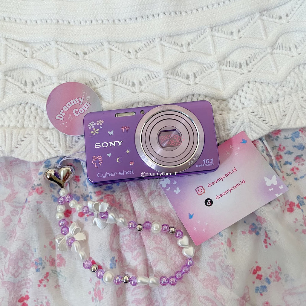 Sony Cybershot DSC-W630 Purple | Digital Camera CCD Digicam Compact