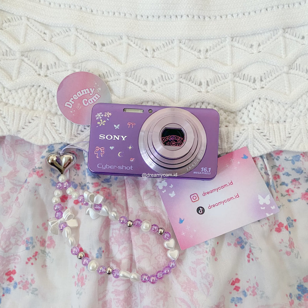 Sony Cybershot DSC-W630 Purple | Digital Camera CCD Digicam Compact