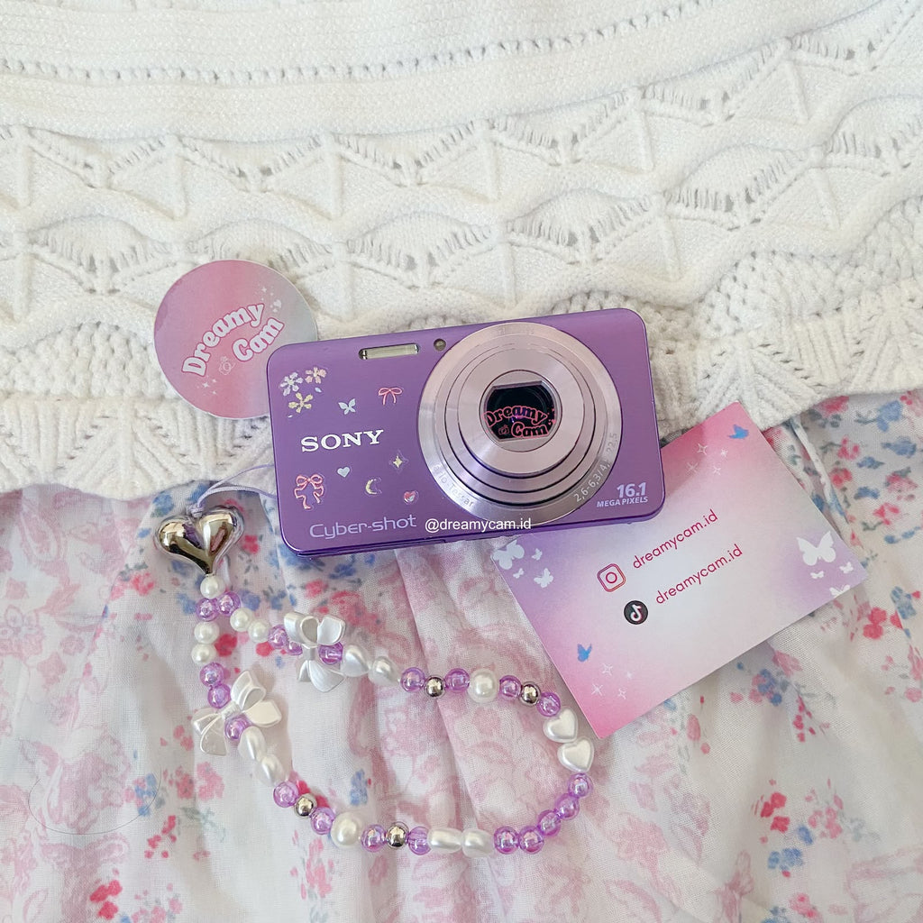 Sony Cybershot DSC-W630 Purple | Digital Camera CCD Digicam Compact